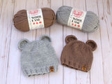 Wool Bear Ears Hat (Knit) thumbnail