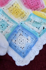 crochet granny square blanket  thumbnail