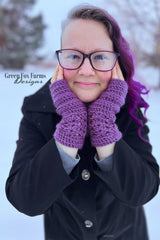 Elixir Fingerless Gloves (Crochet) thumbnail