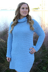 Crochet Sweater Worn By A Woman thumbnail