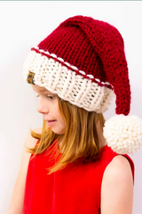 Knitted Cap Worn By A Girl thumbnail