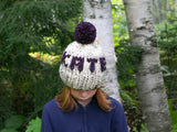 Knitted Hat Worn By A Girl thumbnail