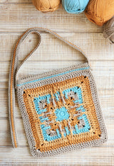 flay lay of granny square bag thumbnail