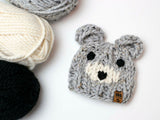 Knitted Hat With Yarns thumbnail