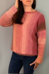 Crochet Sweater Worn By A Woman thumbnail