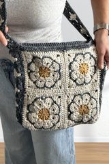 Crochet Tote Held By A Woman thumbnail