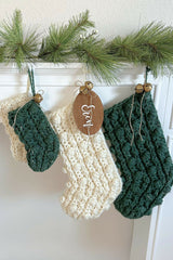 LBY098 Crochet Puff Stitch Stocking - 1 thumbnail