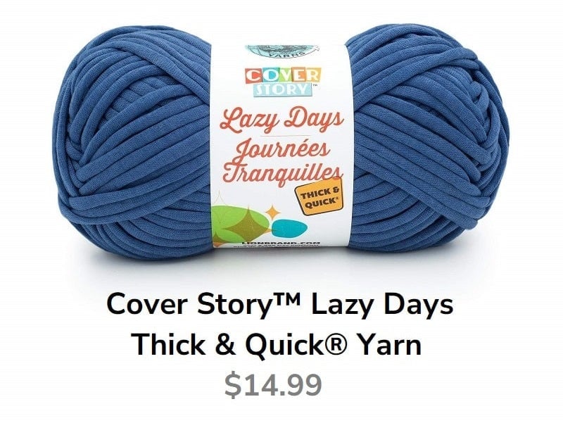 Cover Story Lazy Days Thick & Quick® Yarn Sample Image