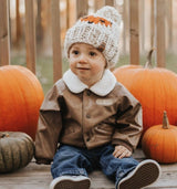 Knitted Hat Worn By A Child thumbnail