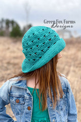 Crochet Hat Worn By A Child thumbnail