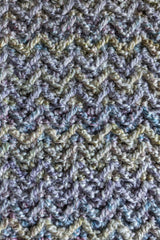 closeup of crochet herringbone stitch thumbnail