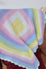 Radiant Pastels Baby Blankets: A Two-Pattern Bundle (Crochet) thumbnail