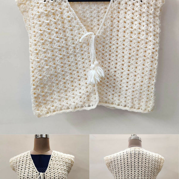 Moonflower Vest (Crochet) – Lion Brand Yarn