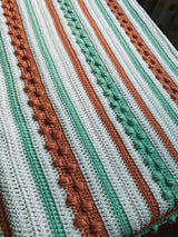 striped baby blanket thumbnail