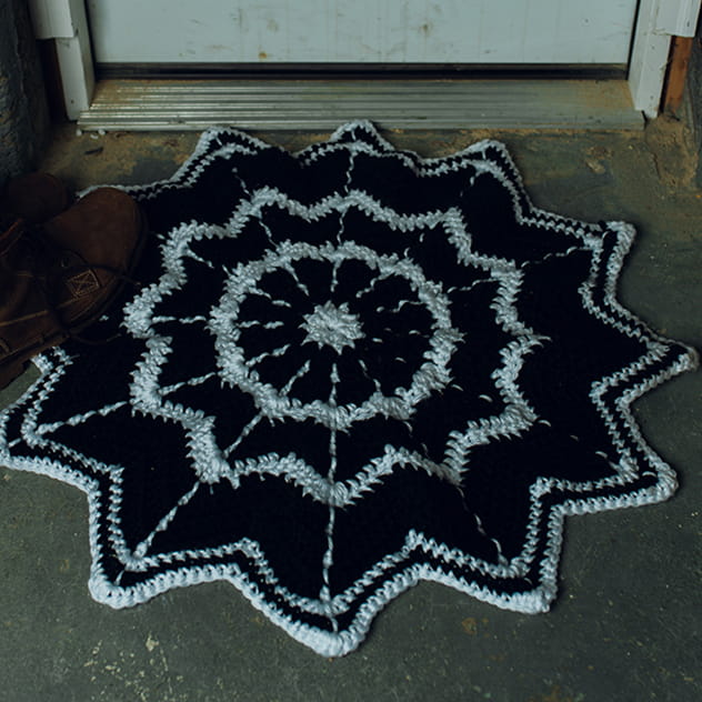 Spiderweb Mat (Crochet)