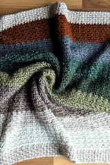 multicolor blanket shown on wood floor thumbnail