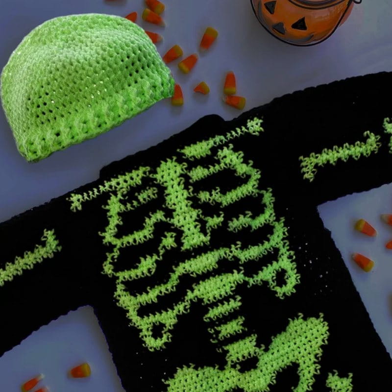 Skeleton Baby Costume