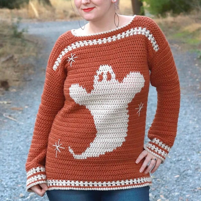 Gertrude Ghost Pullover