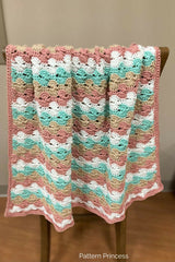 Sedona Desert Catherine's Wheel Crochet Stitch thumbnail