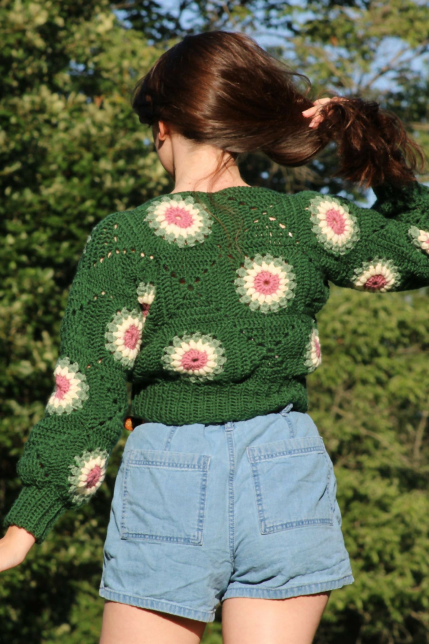 Secret Garden Sweater (Crochet) – Lion Brand Yarn