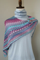 Gift to Myself Crescent Shawlette by Underground Crafter for Lion Brand 1 thumbnail