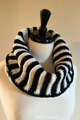 Ribbed Knit Look Cowl  (Crochet) thumbnail