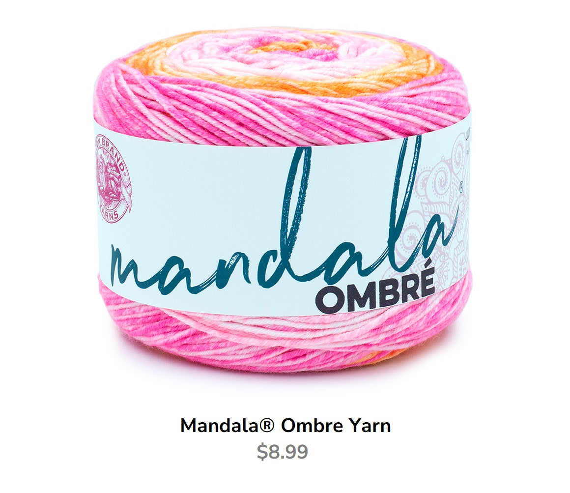 Mandala® Ombré Yarn Sample Image