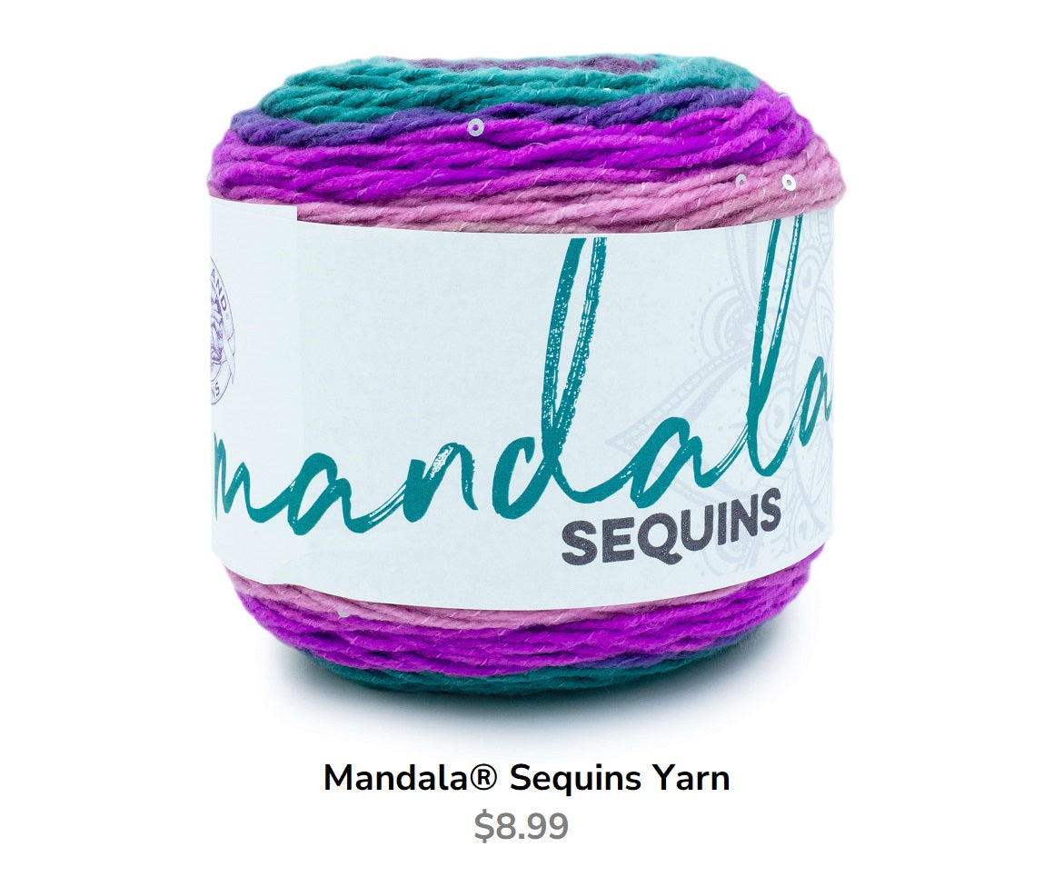 Mandala® Sequins Yarn Sample Image