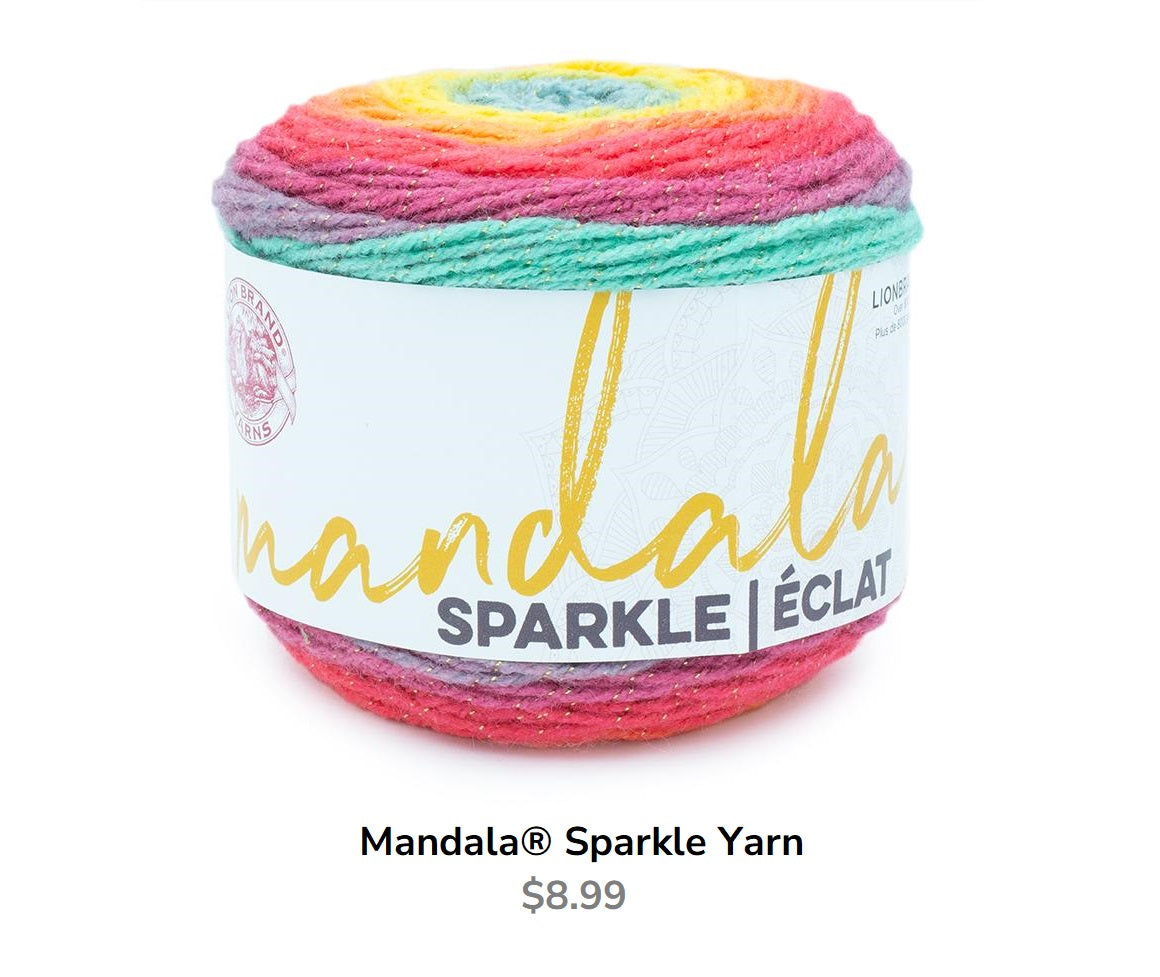 Mandala® Sparkle Yarn Sample Image