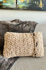 crochet pillow with buttons thumbnail