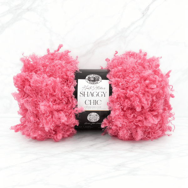 Haute Stitches Shaggy Chic – Lion Brand Yarn