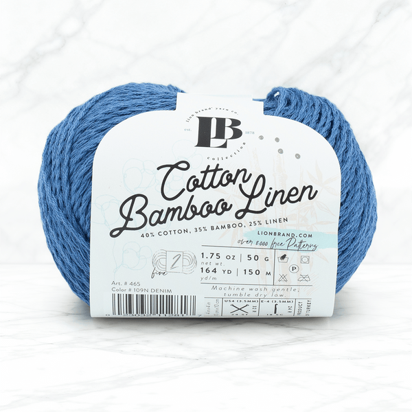 lucky brand yarn bamboo LB Collection® Cotton Bamboo Linen Yarn – Lion Brand Yarn