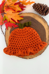 Lil Pumpkin Bucket Hat (Crochet) thumbnail