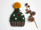 Christmas Tree Hat (Knit) thumbnail
