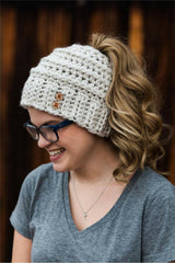 Chelsea Beehive Bun Hat- Made with a Twist  thumbnail