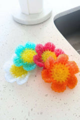 Colorful Crochet Dish Scrubs thumbnail