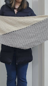  Crochet Scarf Held By A Woman thumbnail