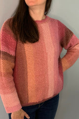 Crochet Sweater Worn By A Woman thumbnail
