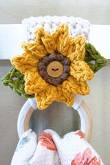 Sunflower Crochet Hanged thumbnail