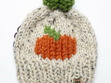 Pumpkin Pompom Hat (Knit) thumbnail