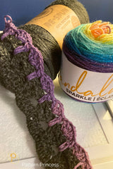Crochet Blanket With Yarns thumbnail