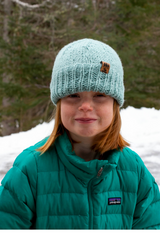 Knitted Hat Worn By A Girl thumbnail