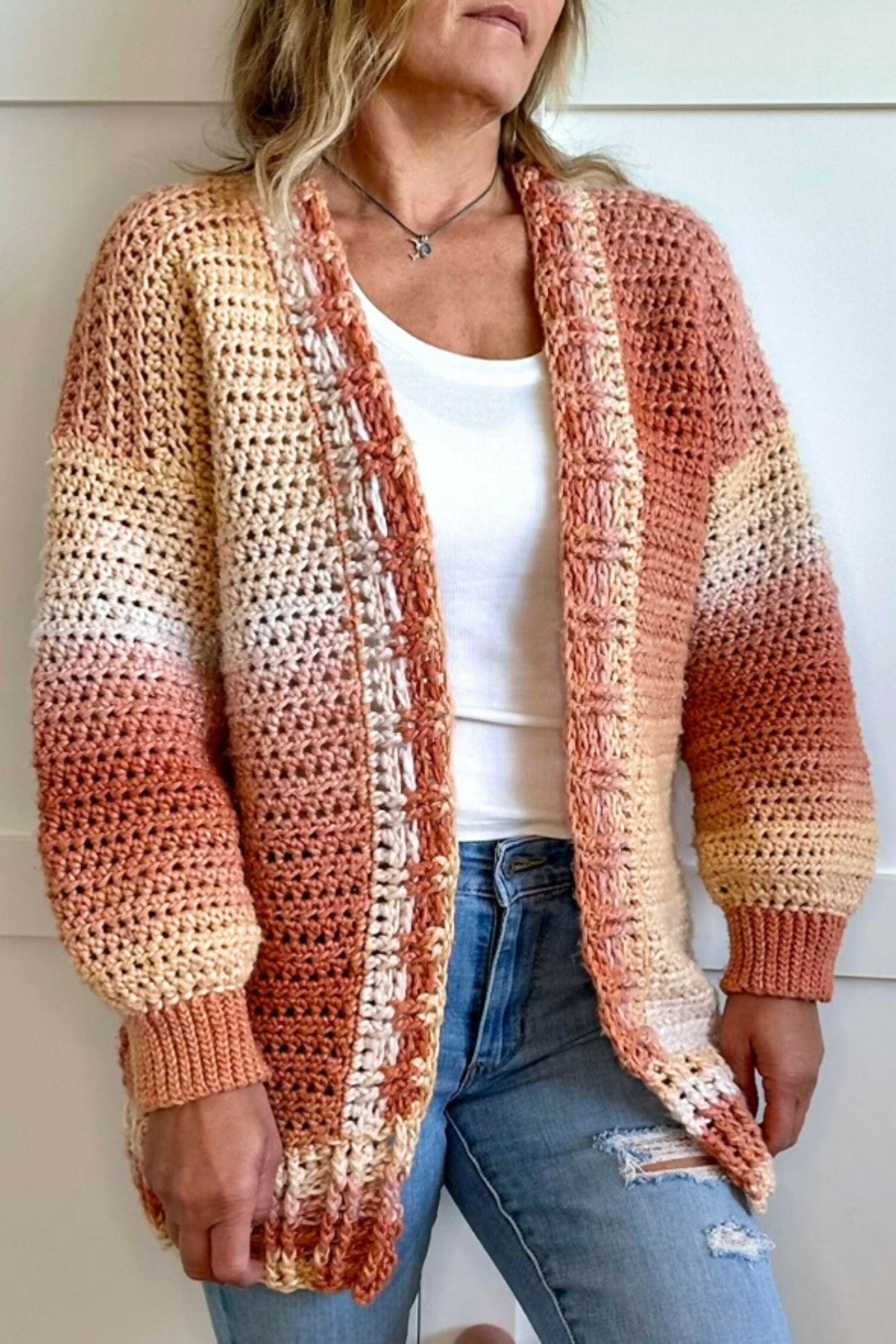 Patchwork Cardi (Crochet) – Lion Brand Yarn