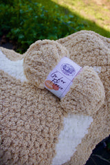 Go for fleece yarn skein on sherpa blanket thumbnail