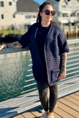 Goose Island Cardigan (Crochet) thumbnail