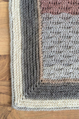almond stitch preemie baby blanket edge crochet thumbnail
