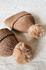 Two hats with poms thumbnail