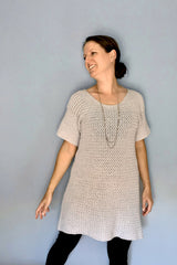 Crochet Dress Worn By A Woman thumbnail