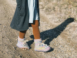 Crochet Boots Worn By A Child thumbnail
