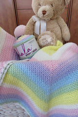 Radiant Pastels Baby Blankets: A Two-Pattern Bundle (Crochet) thumbnail